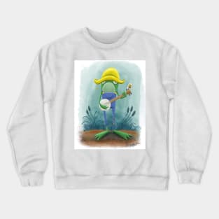 Bayou Banjo Frog Crewneck Sweatshirt